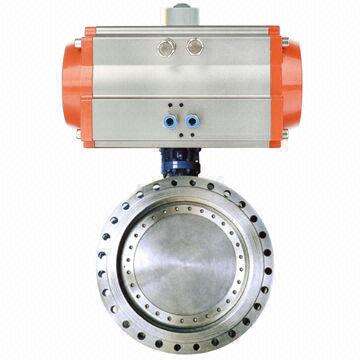 Pneumatic Flange Type Butterfly Valve, Long Service Life