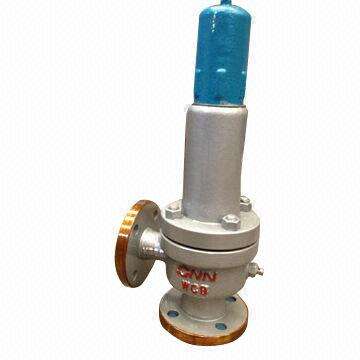 Safety valve for gas and liquid