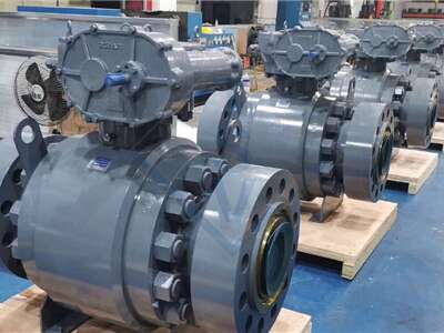 Forged Trunnion-mounted Ball Valve with Double Block and Bleed