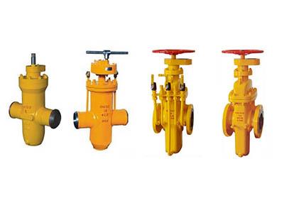 Flat-plate Gate Valve for Gas