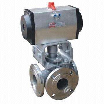 Pneumatic Plug Valve, Class 150 to 900lb Nominal Pressure, -29 to 550°C Working Temperature