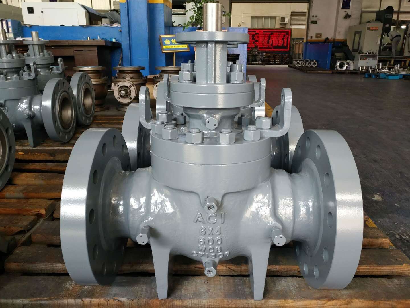 TOP-ENTRY TRUNNION Ball Valve,bare stem-ISO PLATE, API6D, CE,ATEX,FIRE SAFE,NACE MR-0175