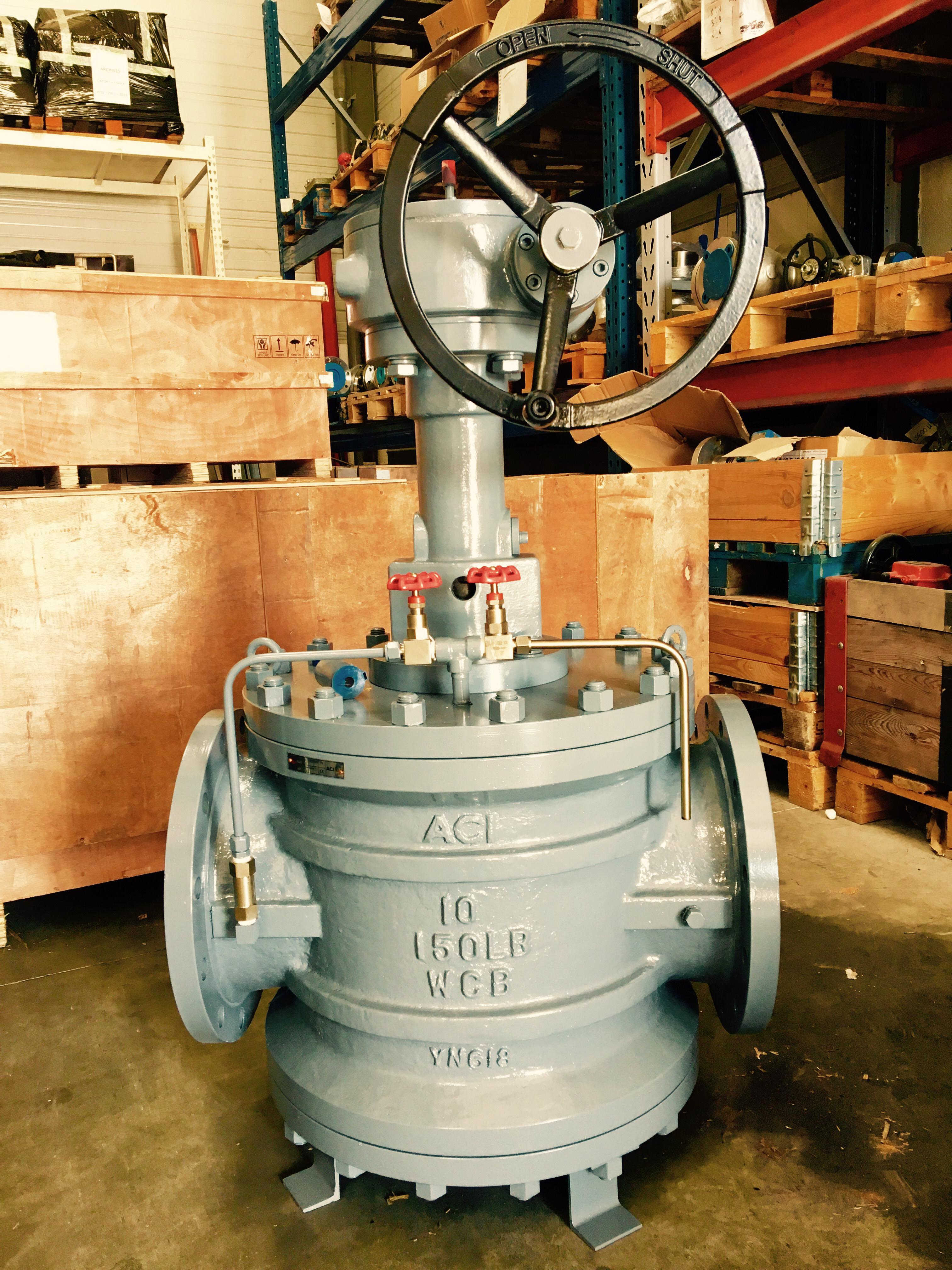 DBB VALVE FIRE SAFE API6FA/Dual expanding plug valve