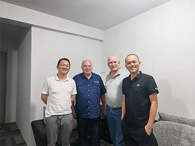 Welcome South African clients for bussiness visit.