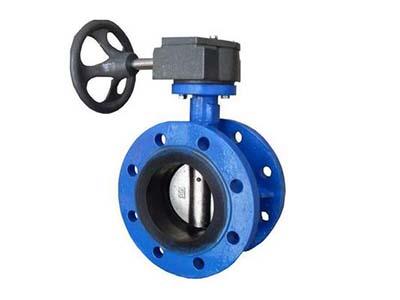 Flanged Double Eccentric Handwheel Butterfly Valve